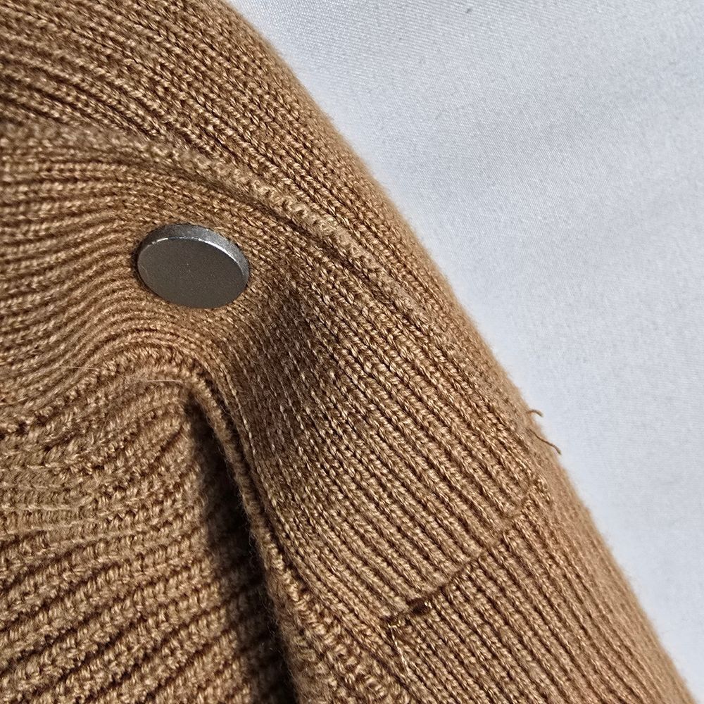 Simply Vera Vera Wang Tan Button-Accent Sweater Size Xxl - Picture 7 of 10